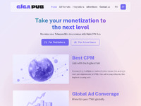 GigaPub Website Preview