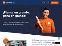 Tradear Affiliates Website Preview