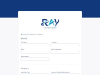 Ray Advertising Website Preview
