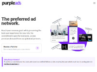 PurpleAds Website Preview