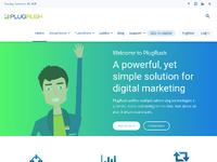 PlugRush Website Preview