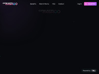 CreatrCash Website Preview