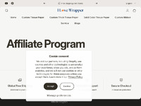 i Love Wrapper Affiliate Website Preview